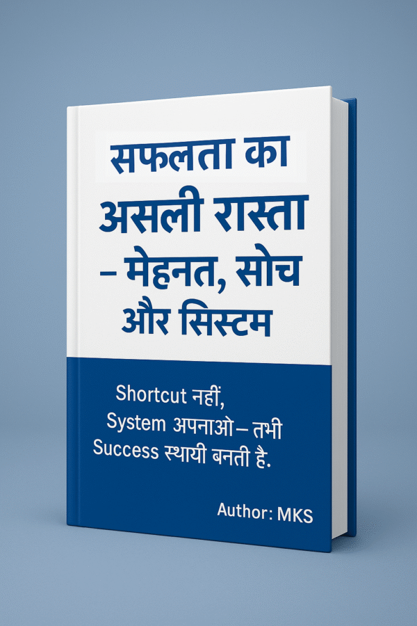 सफलता का असली रास्ता – मेहनत, सोच और सिस्टम